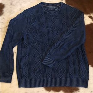 Cable knit sweater